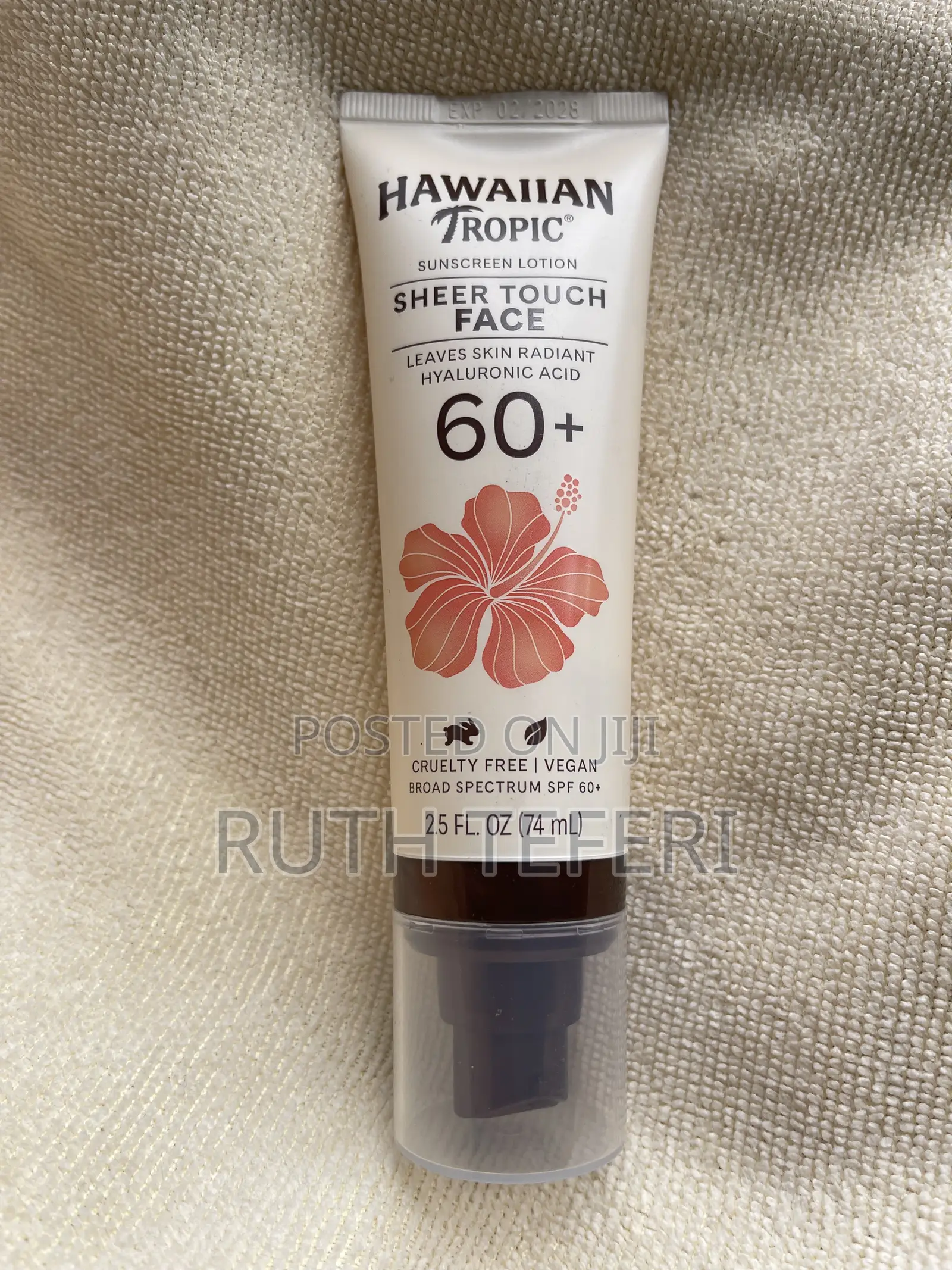 Hawaiian Tropic Sheer Touch Face Sunscreen Lotion SPF 60