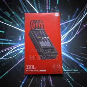 Batería Externa Mi Power Bank 3 30000mah Solar Charger