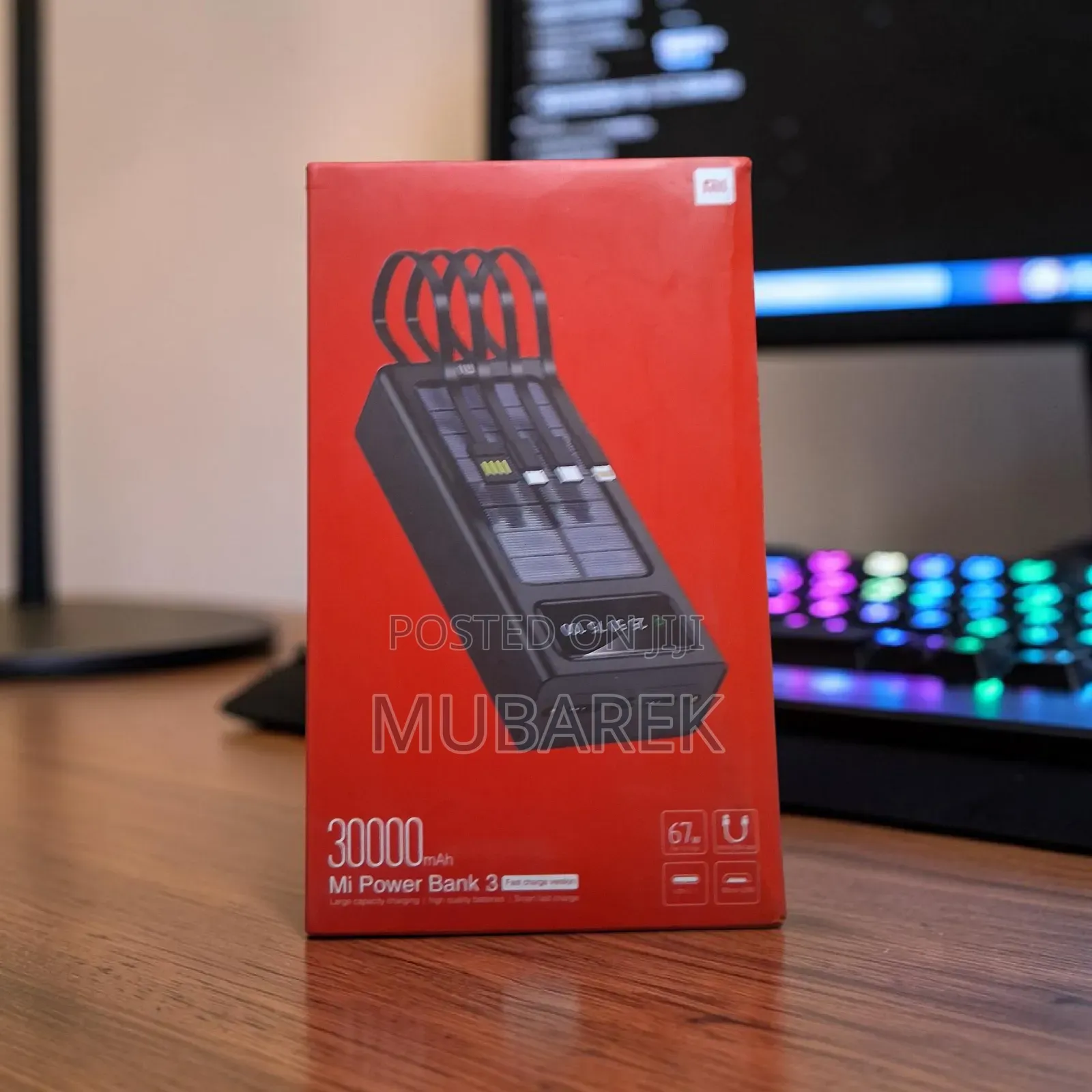 Gran Capacidad Xiaomi Mi Power Bank 3 30000mah Solar