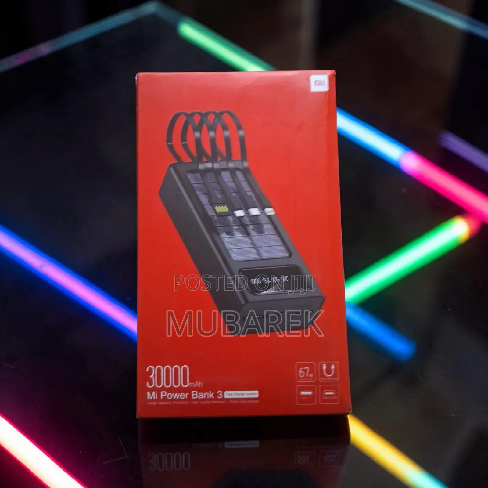 Energía Portátil Mi Power Bank 3 30000mah 67w Charger