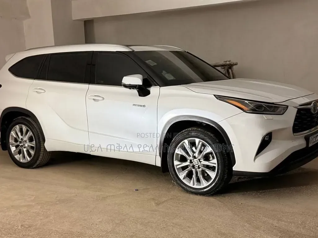 Toyota Highlander Hybrid 2024 White