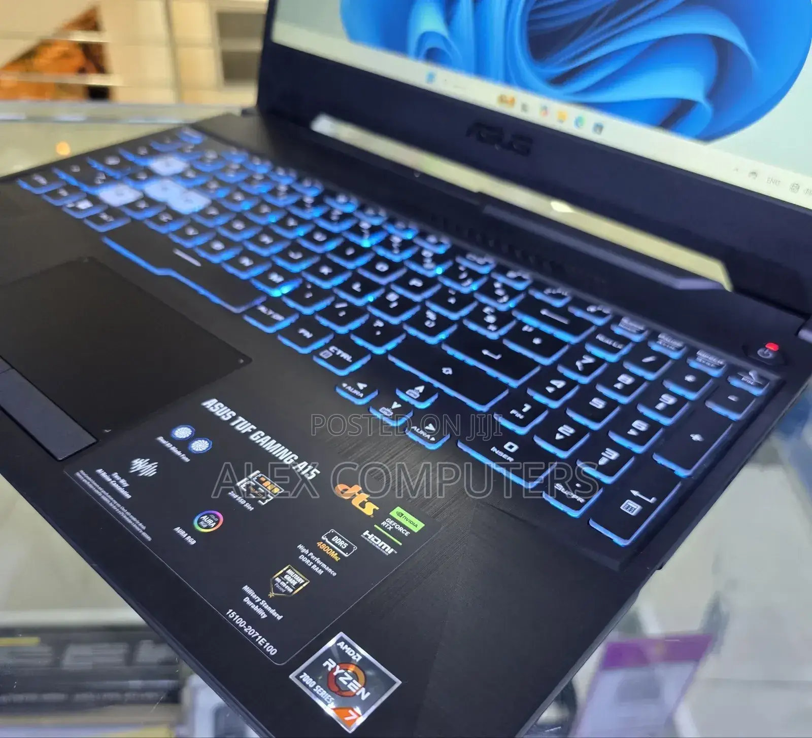 New Laptop Asus TUF Gaming A15 16GB AMD Ryzen 7 SSD 512GB