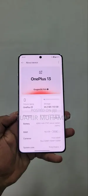 New OnePlus 13 512 GB Silver