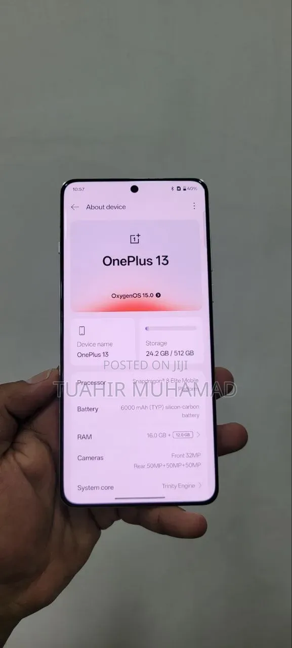 New OnePlus 13 512 GB Silver