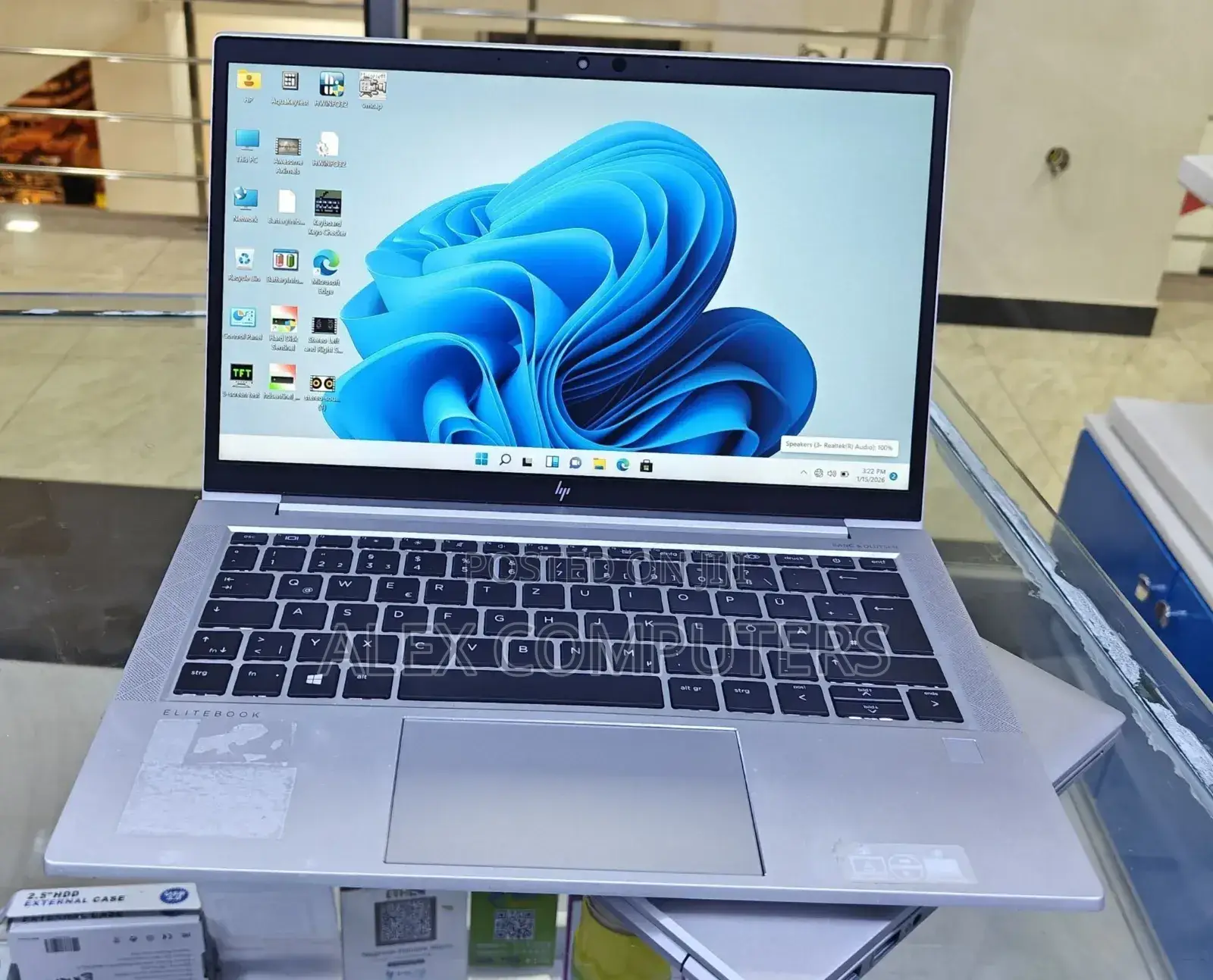 New Laptop HP EliteBook 845 G7 16GB AMD Ryzen 5 SSD 512GB