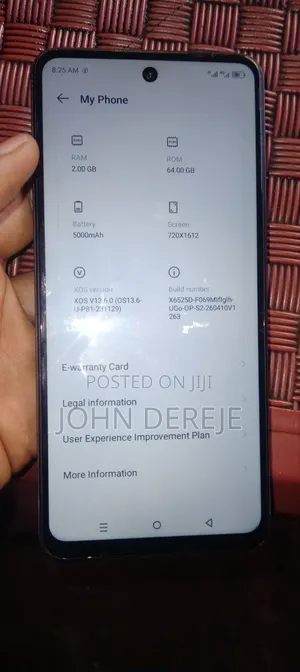 Infinix Smart 10 64 GB Black