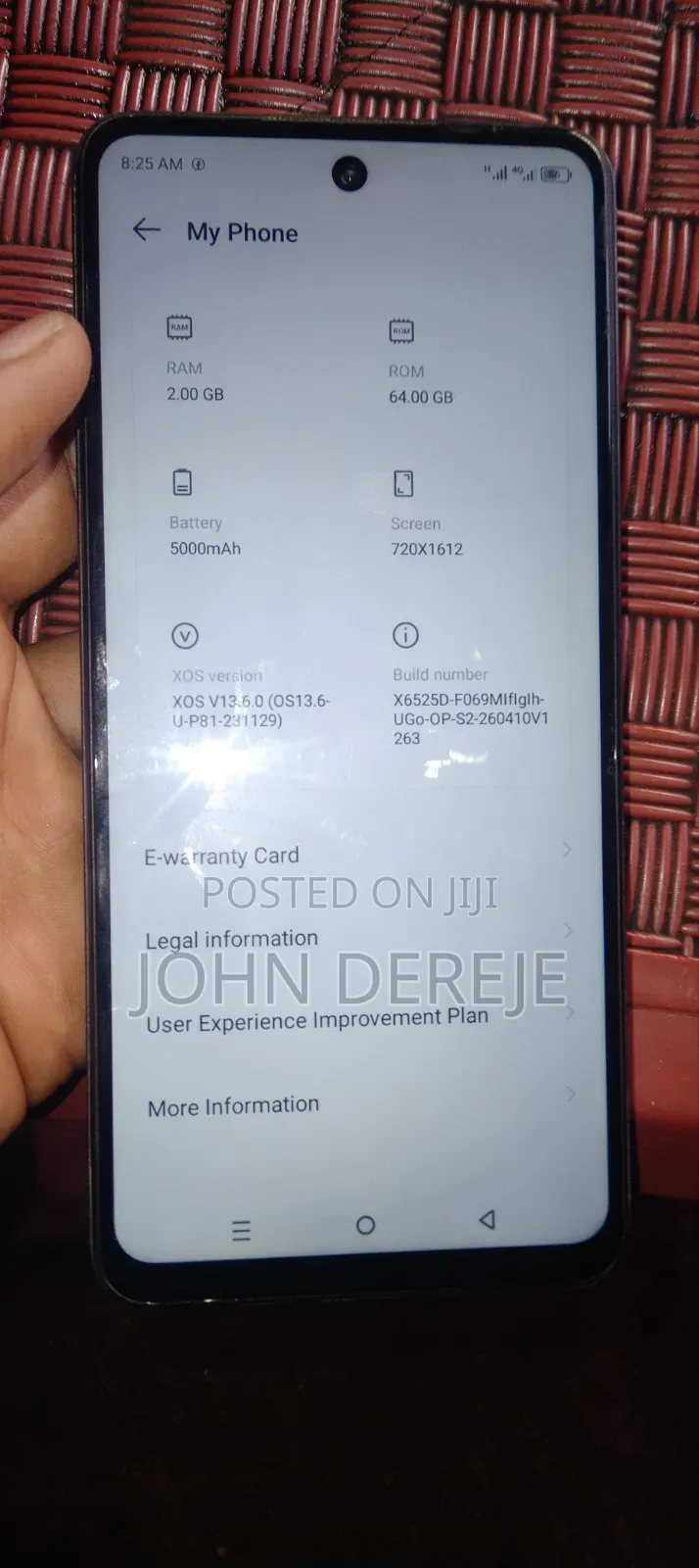 Infinix Smart 10 64 GB Black