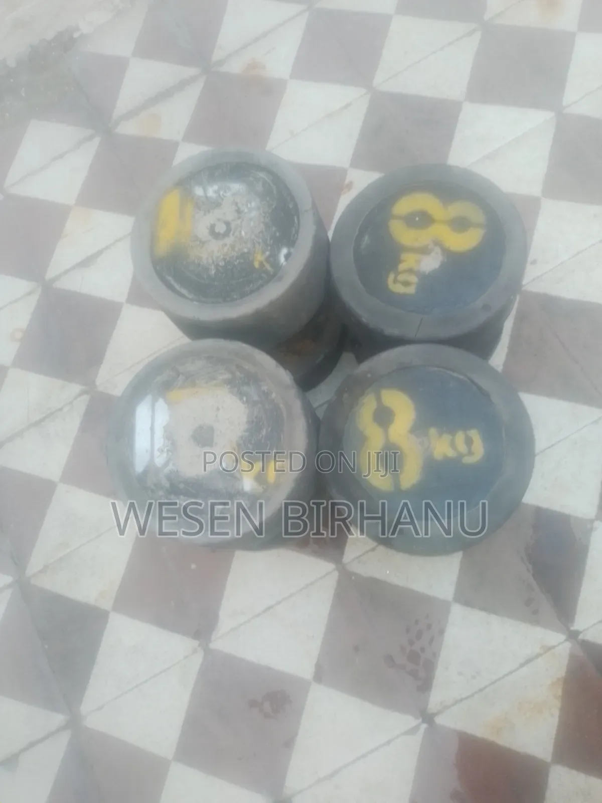 8 Kg and 10 Kg Dumbell