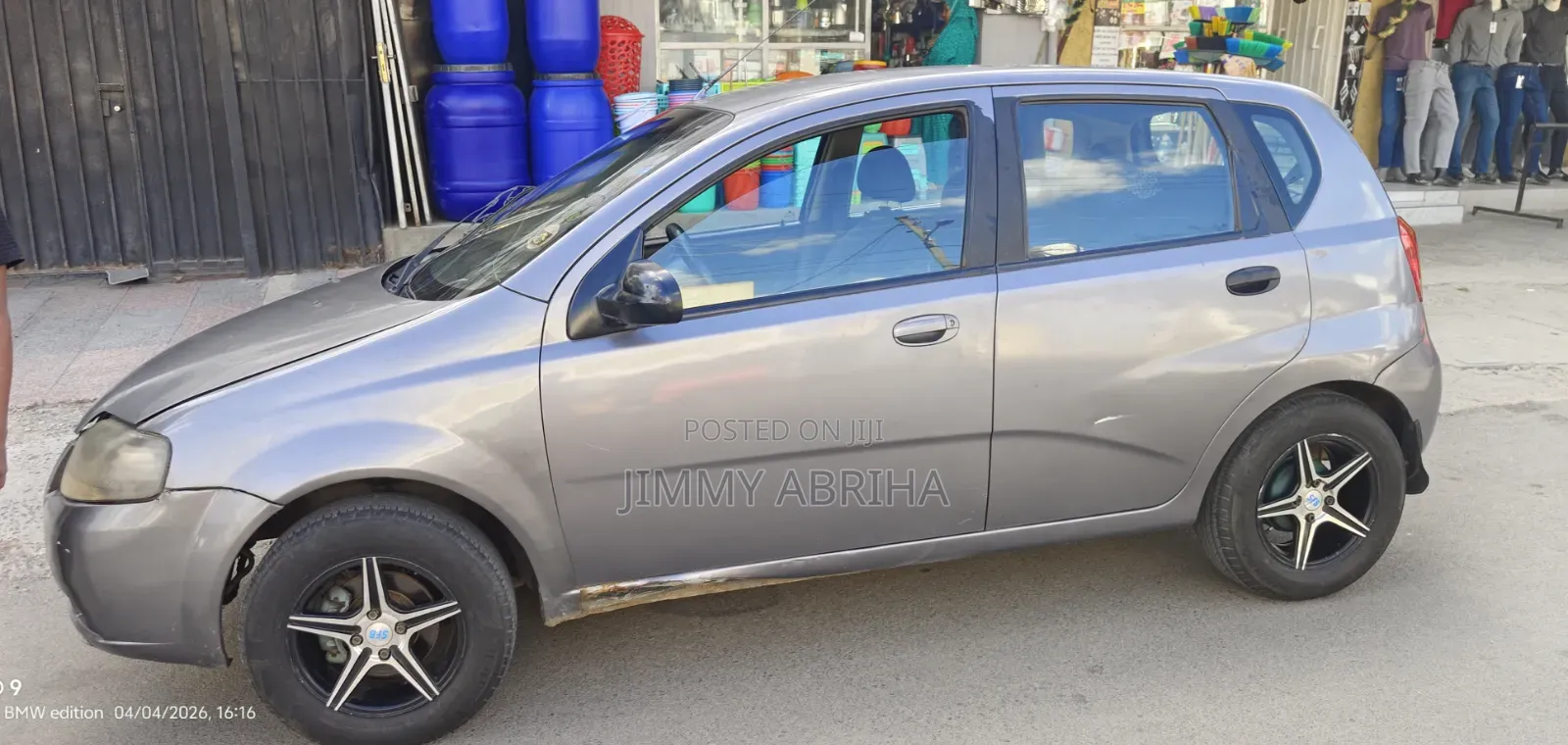 Chevrolet Aveo 1.2 LS 2008 Gray