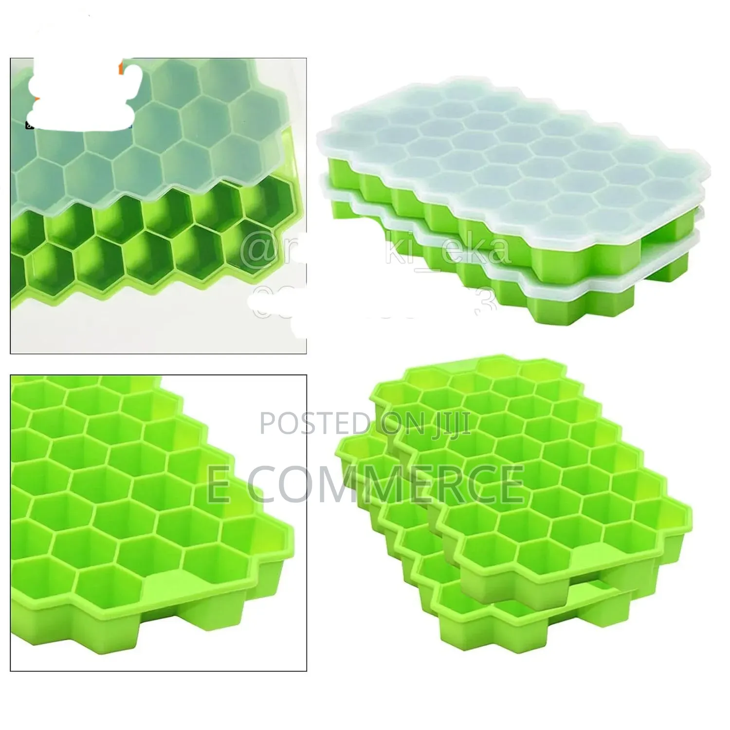 37 Cubes Ice Maker Tray