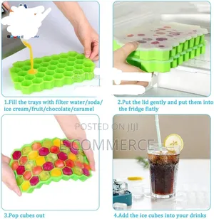 37 Cubes Ice Maker Tray
