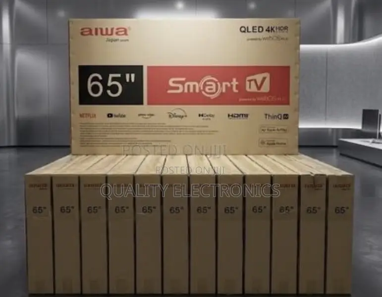Aiwa 65” Qled Webos Hub Tv – Premium Japan Technology