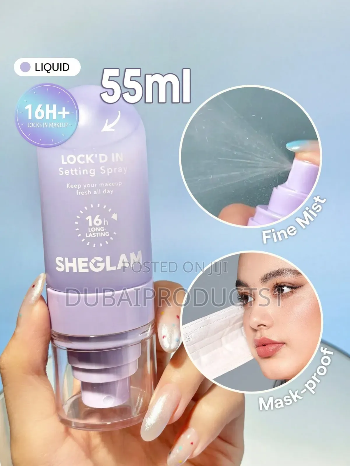 Sheglam Setting Spray Moisturizing Long Lasting Makeup Setting Spray