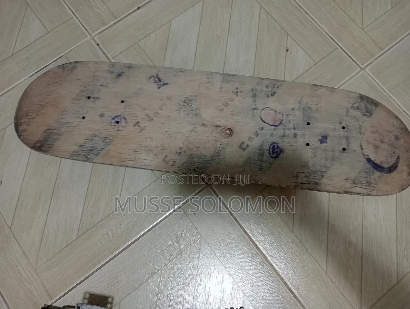 Skateboard-board
