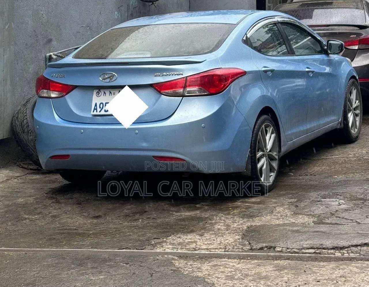 Hyundai Elantra 2013 Blue