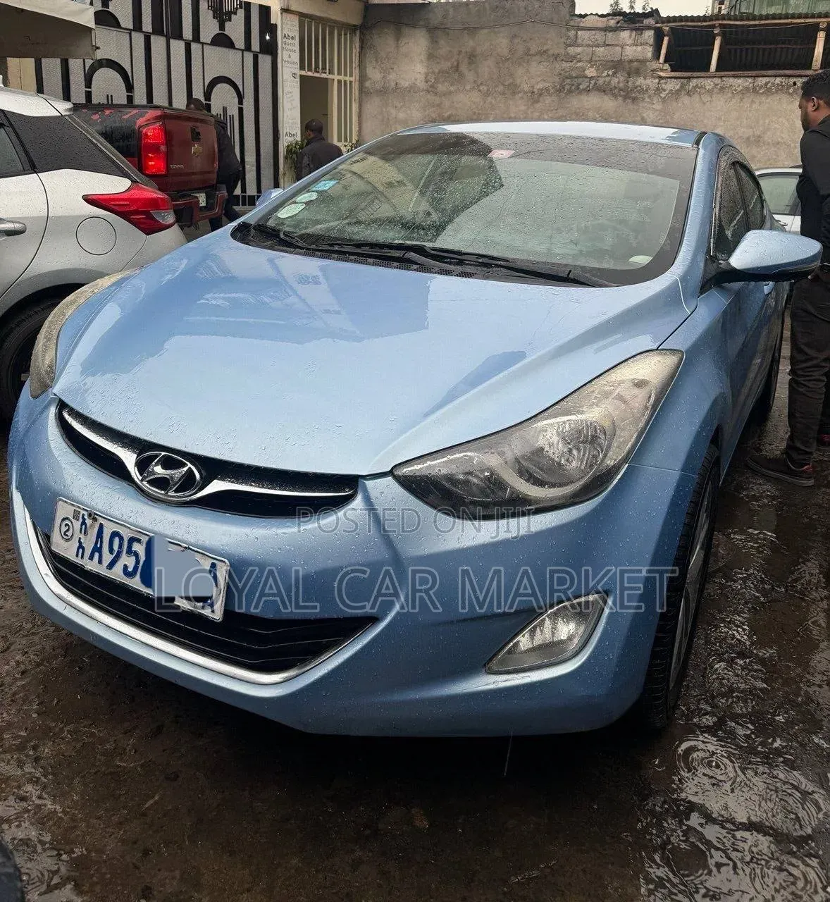 Hyundai Elantra 2013 Blue