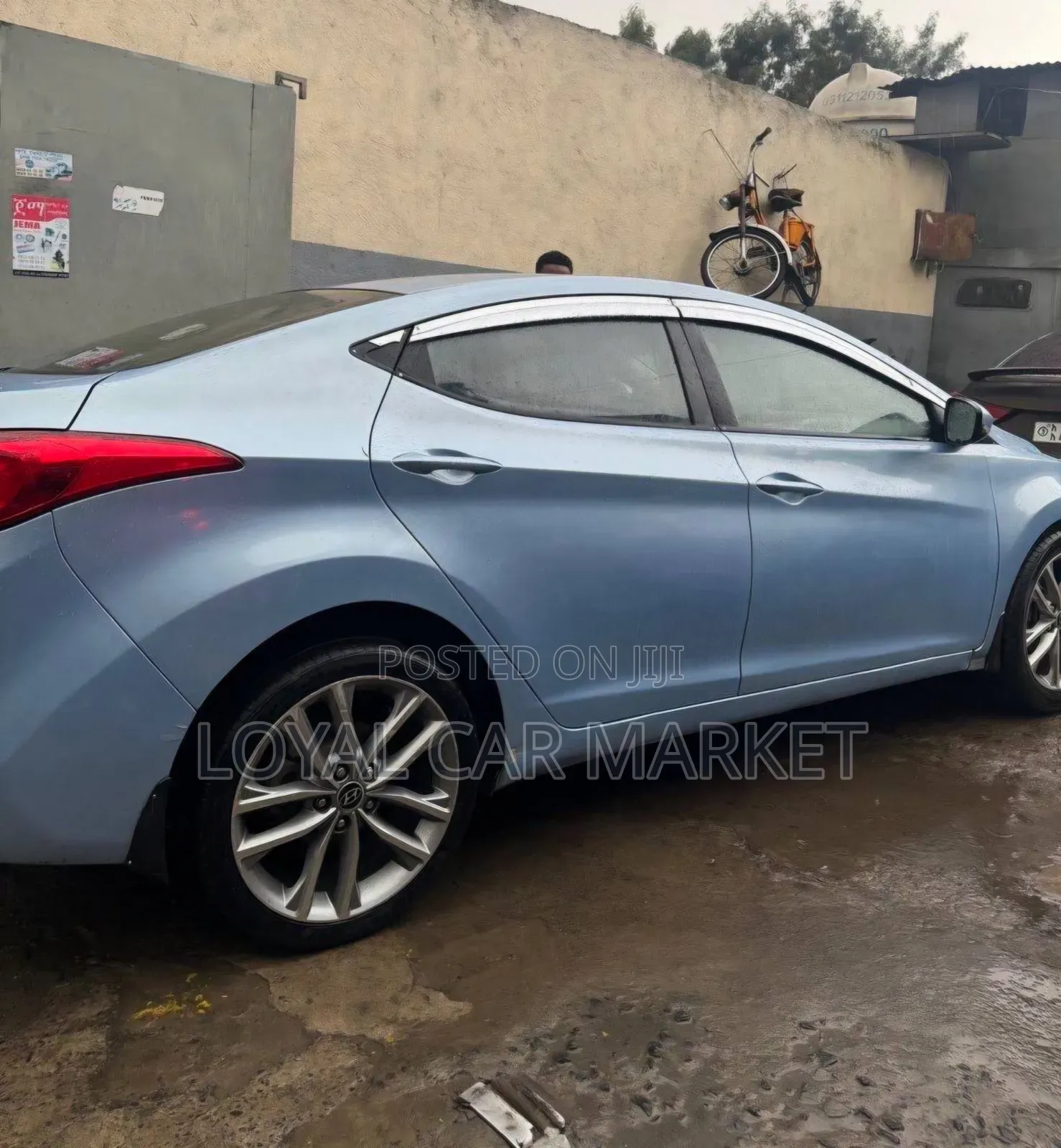 Hyundai Elantra 2013 Blue
