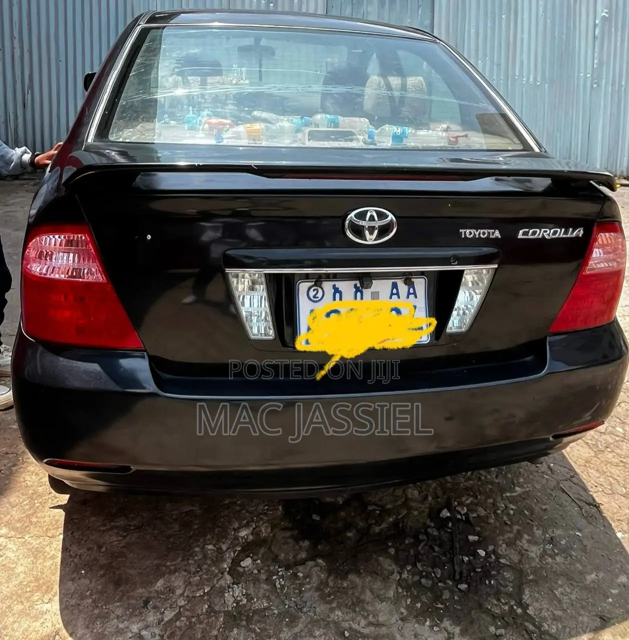 Toyota Corolla 2007 Black