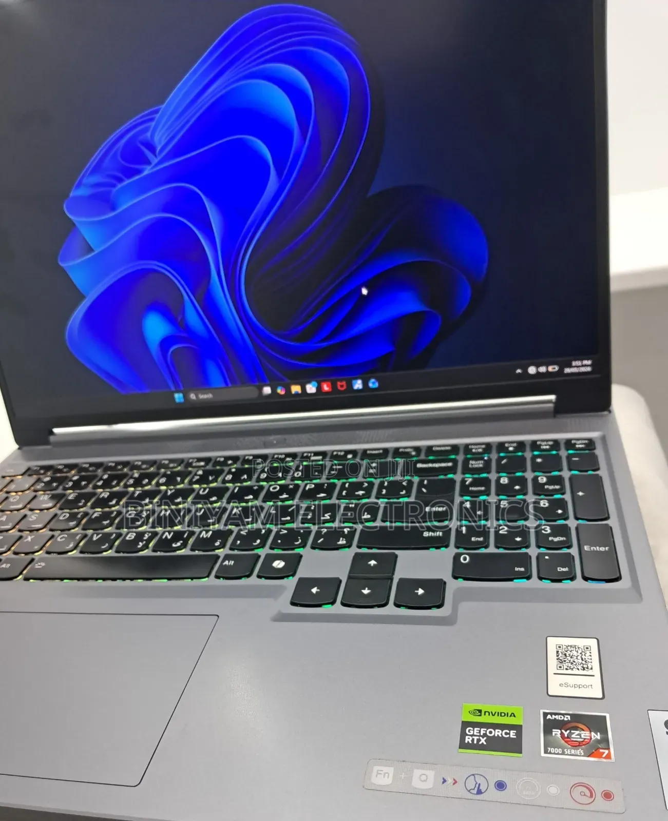 New Laptop Lenovo Legion 5 16GB Intel Core i7 SSD 1T