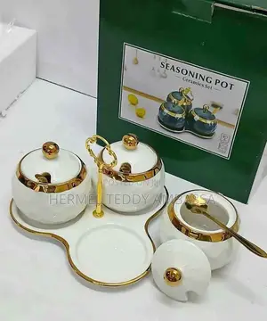 Nordic Ceramic Luxury Sugar-Tea-Coffee Canisters!