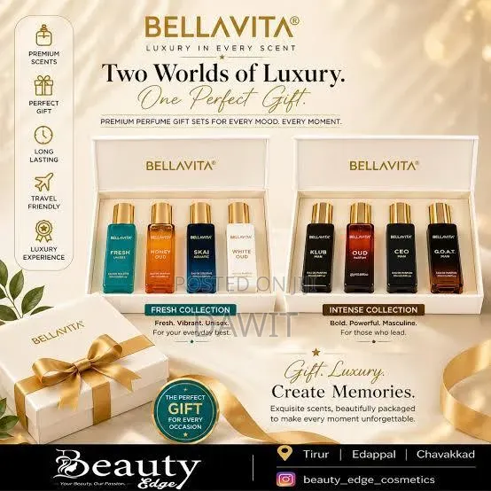 Unisex Bellavita Gift Set Perfume