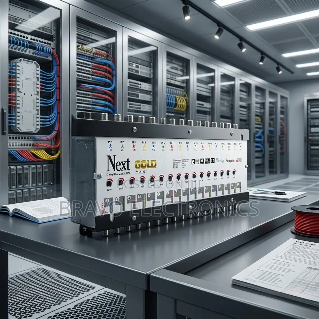 Next Gold Multi Switch Amplifier – 4 Satellite to 17 Rooms | Best
