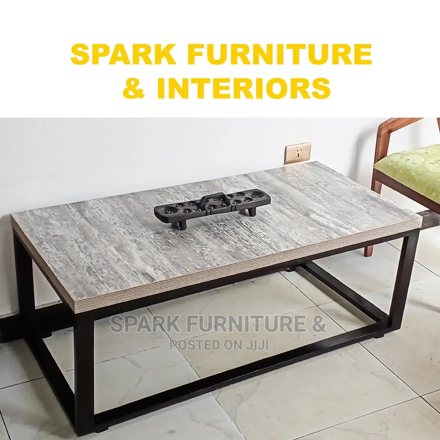 Ct-003 Sleek Leg Modern Coffee Table