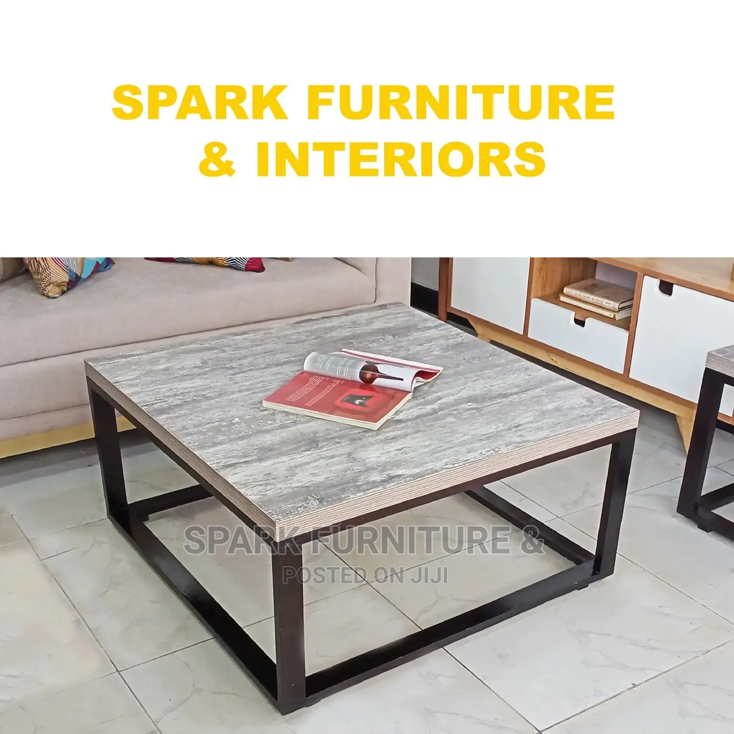 Ct -003 Sleek Leg Modern Coffee Table