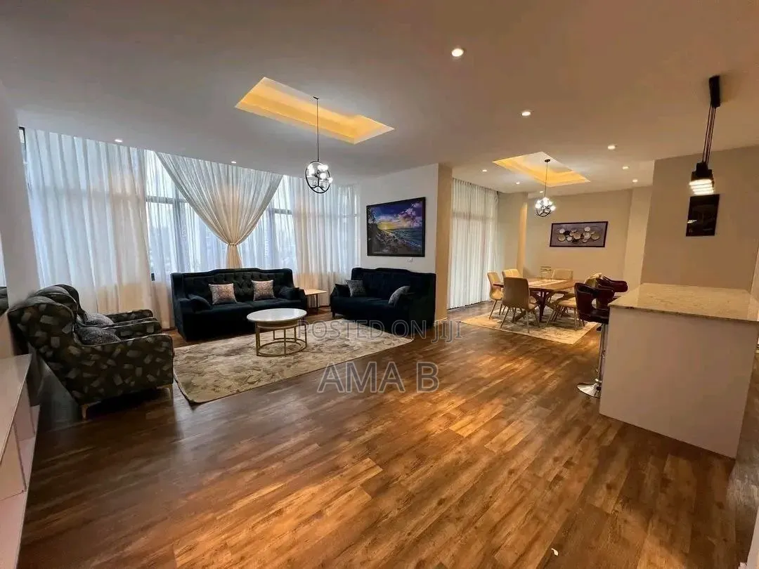 Furnished 3bdrm Apartment in Bole for rent
