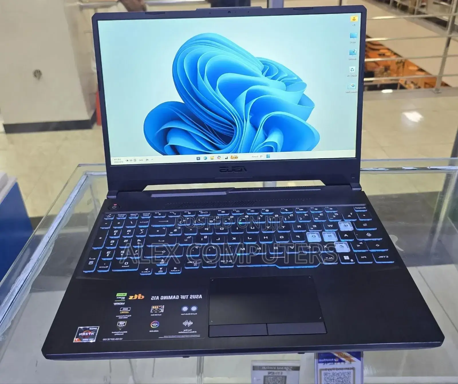 New Laptop Asus TUF Gaming A15 16GB AMD Ryzen 7 SSD 512GB