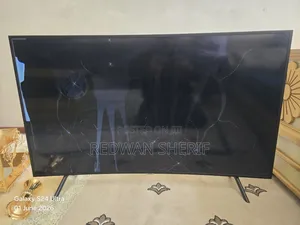 Broken Screen Samsung Tv 55 Inch Curved.