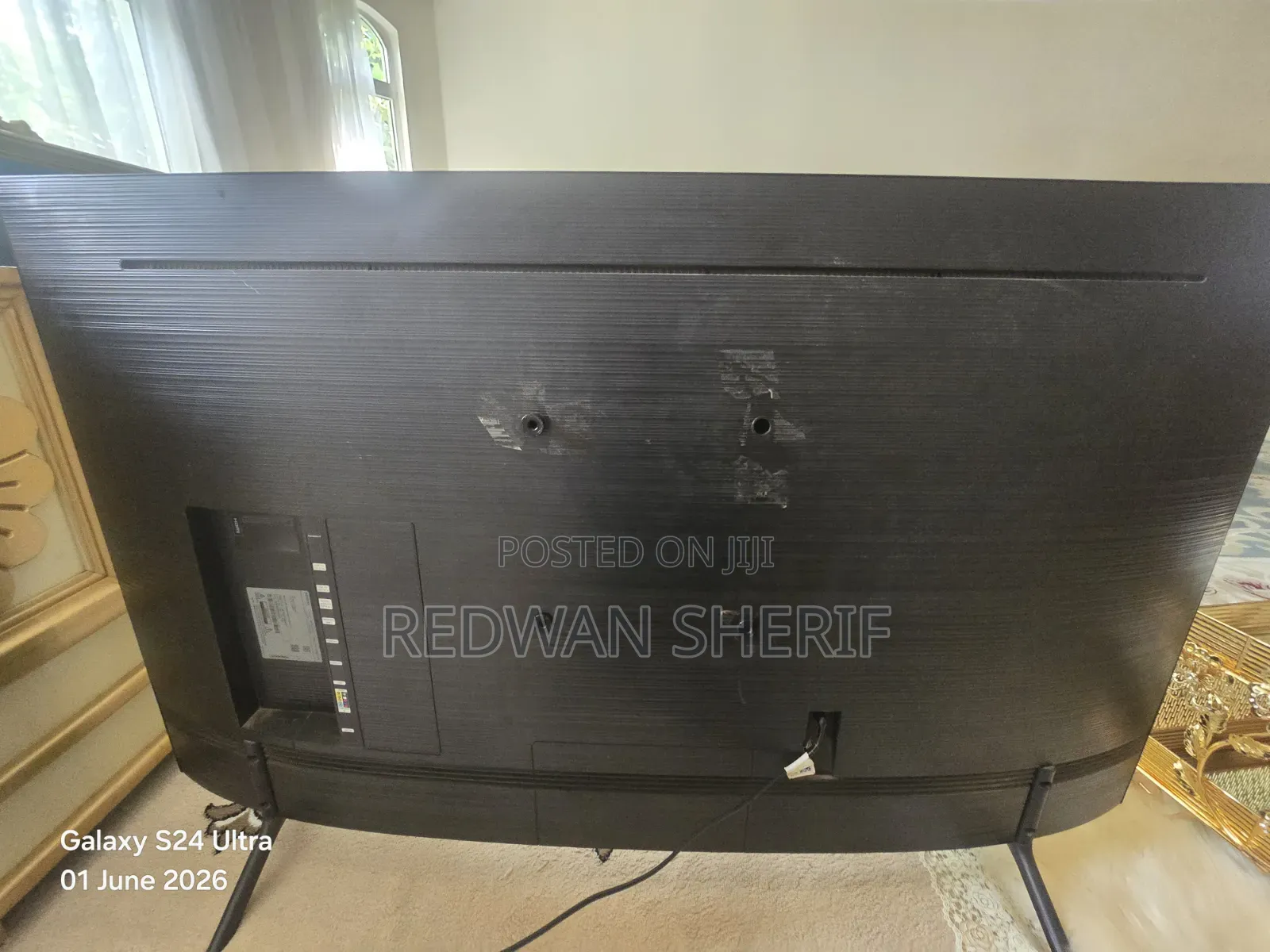 Broken Screen Samsung Tv 55 Inch Curved.