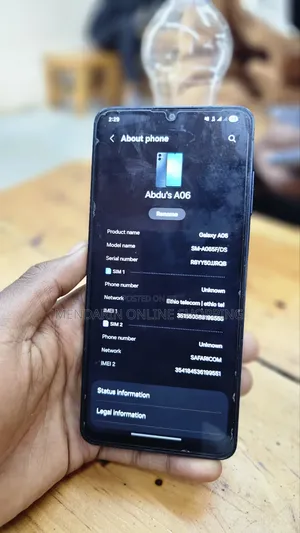 Samsung Galaxy A06 128 GB Black