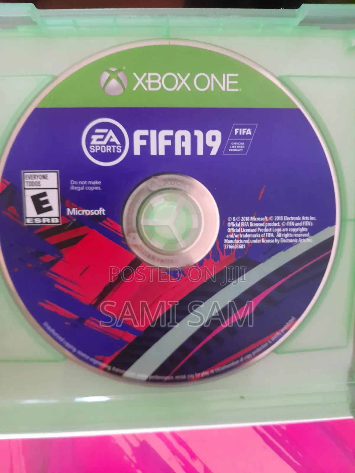 Xbox One Cd Fifa19