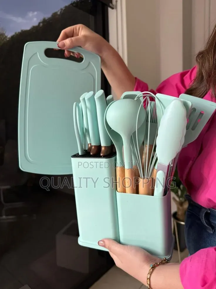 19pcs Silicone Kitchen Utensil Set
