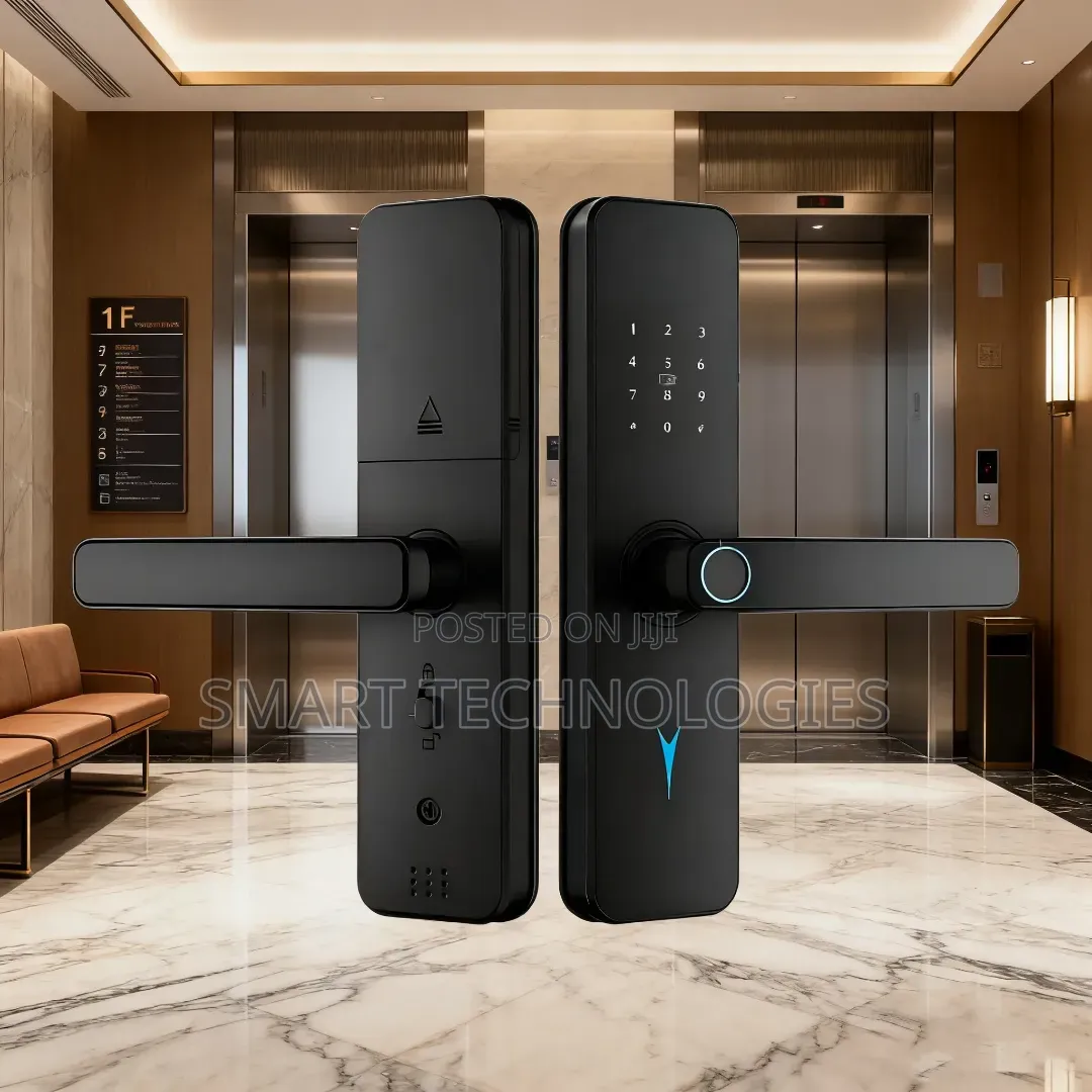 High-End Smart Lock Home Security System With Intelligent Fingerprint