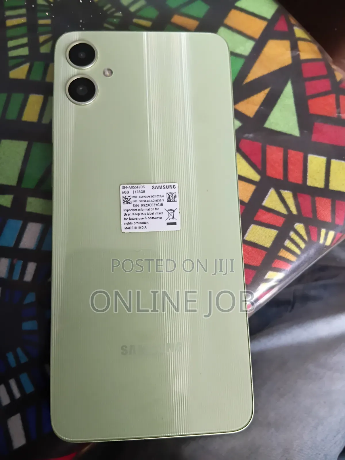 New Samsung Galaxy A05 128 GB Green