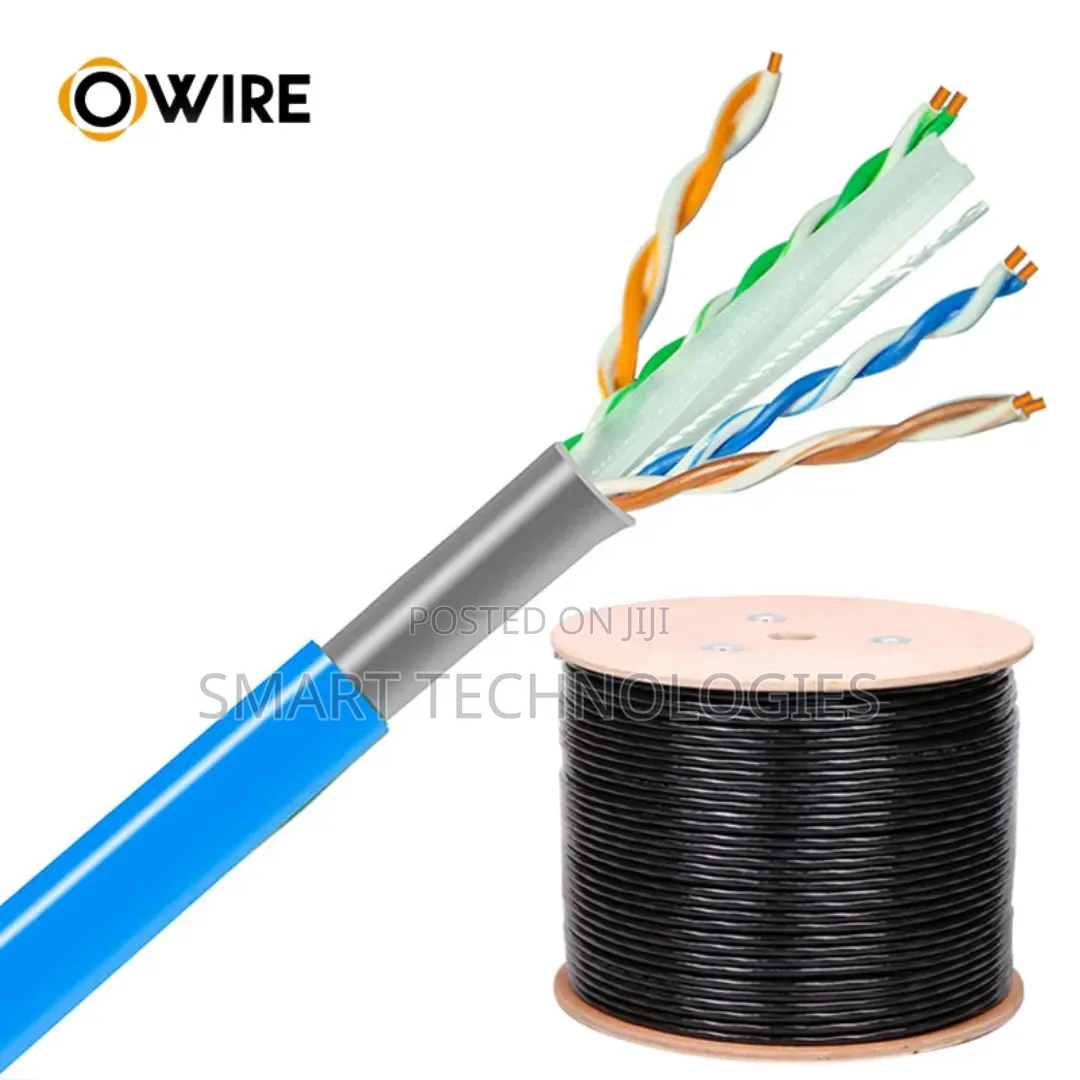 Waterproof Full Copper Conductor Cat 6 Data Cable