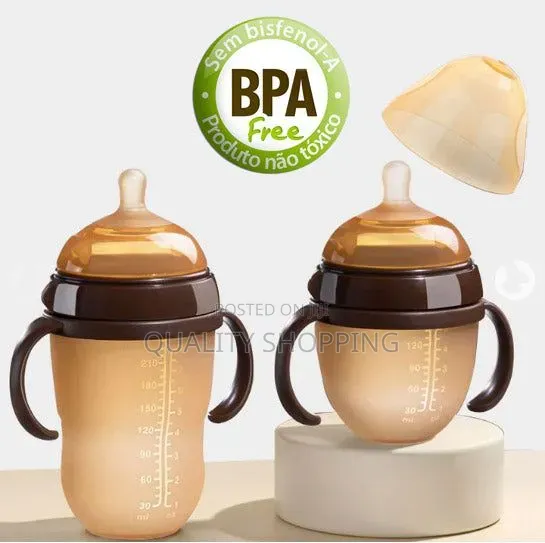 Baby Silicone Feeding Bottle ዋጋ፦ 150ml