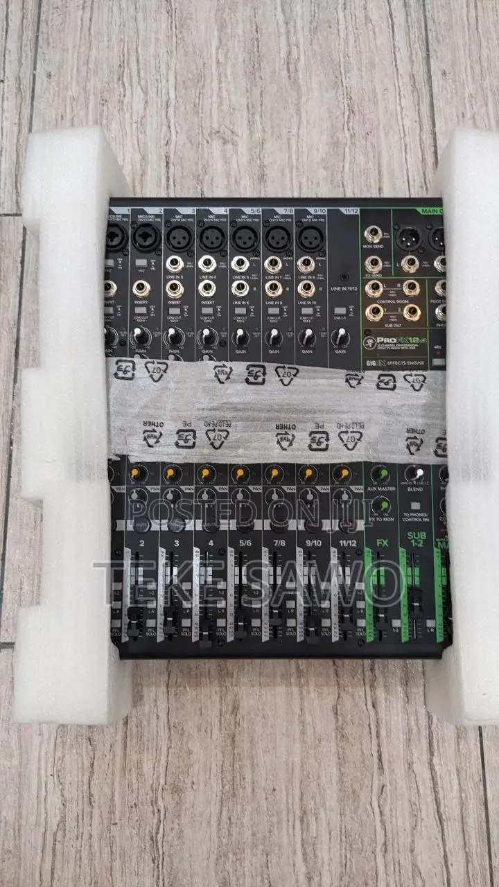 Brand New Mackie 12 Channel Mixer