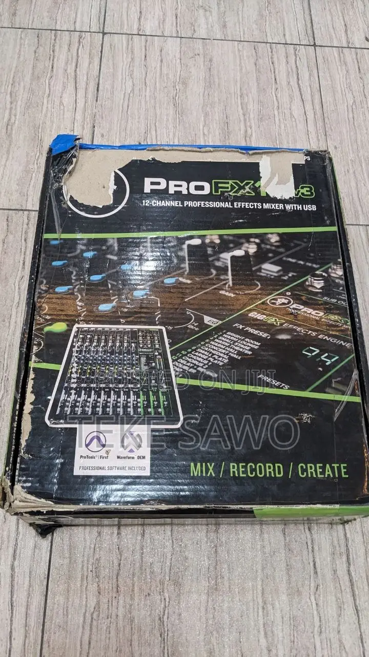 Brand New Mackie 12 Channel Mixer