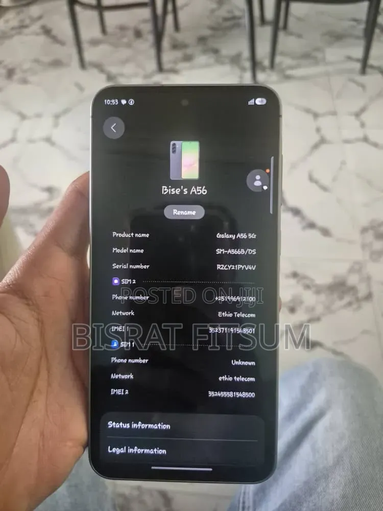 Samsung Galaxy A56 128 GB Black