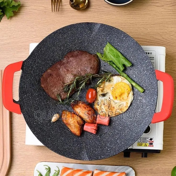 Multifunctional Electric Baking Pan በኤሌትሪክ የሚሰራ ምጣድ