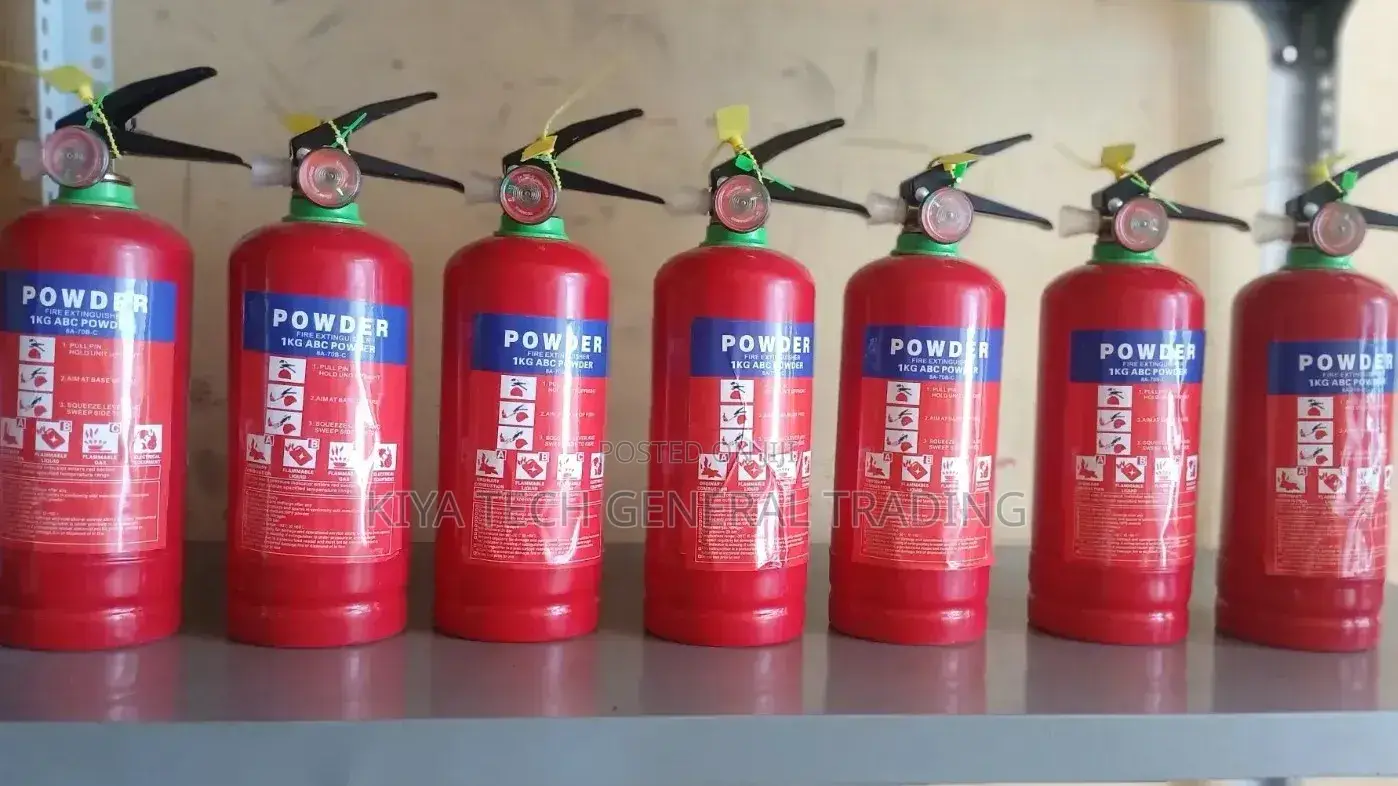 1kg Fire Extinguisher for Every Kind of Fire ማንኛውንም አይነት እሳት ሚያጠፋ