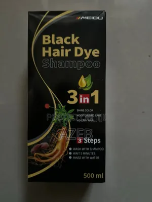 Black Hair Dye Shampoo
