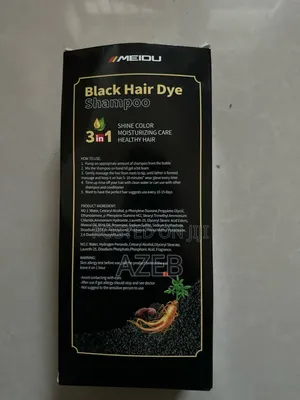 Black Hair Dye Shampoo