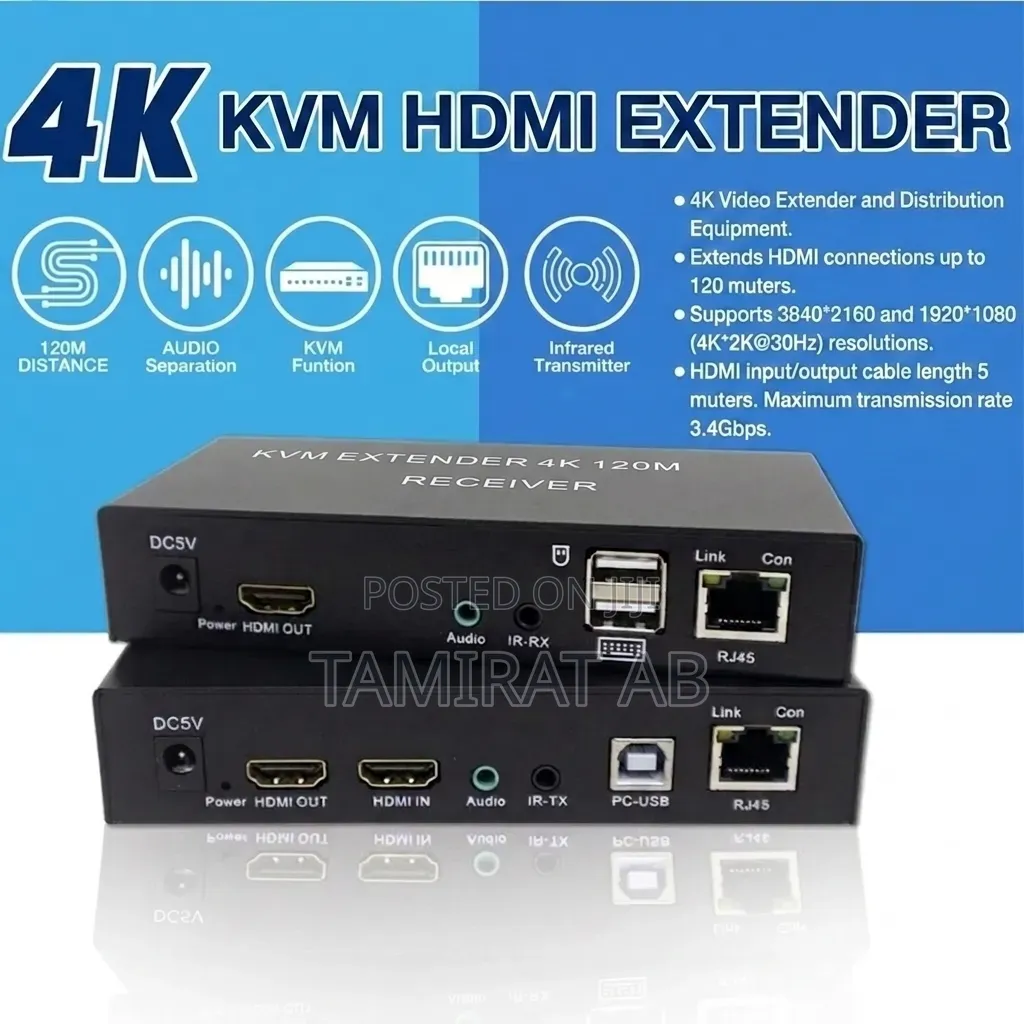 120m Kvm Hdmi Extender