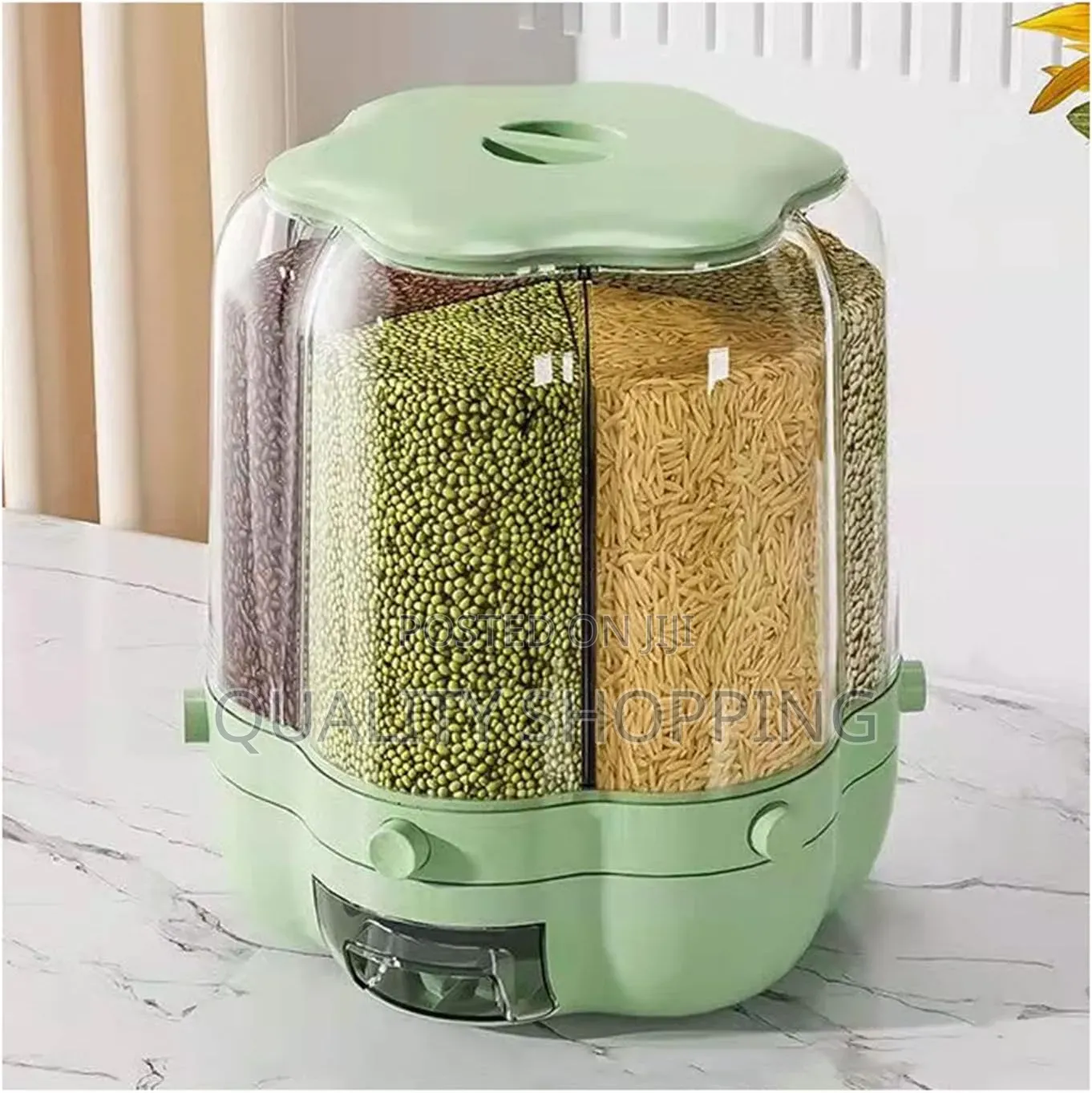 Rotating Rice Barrel 10l