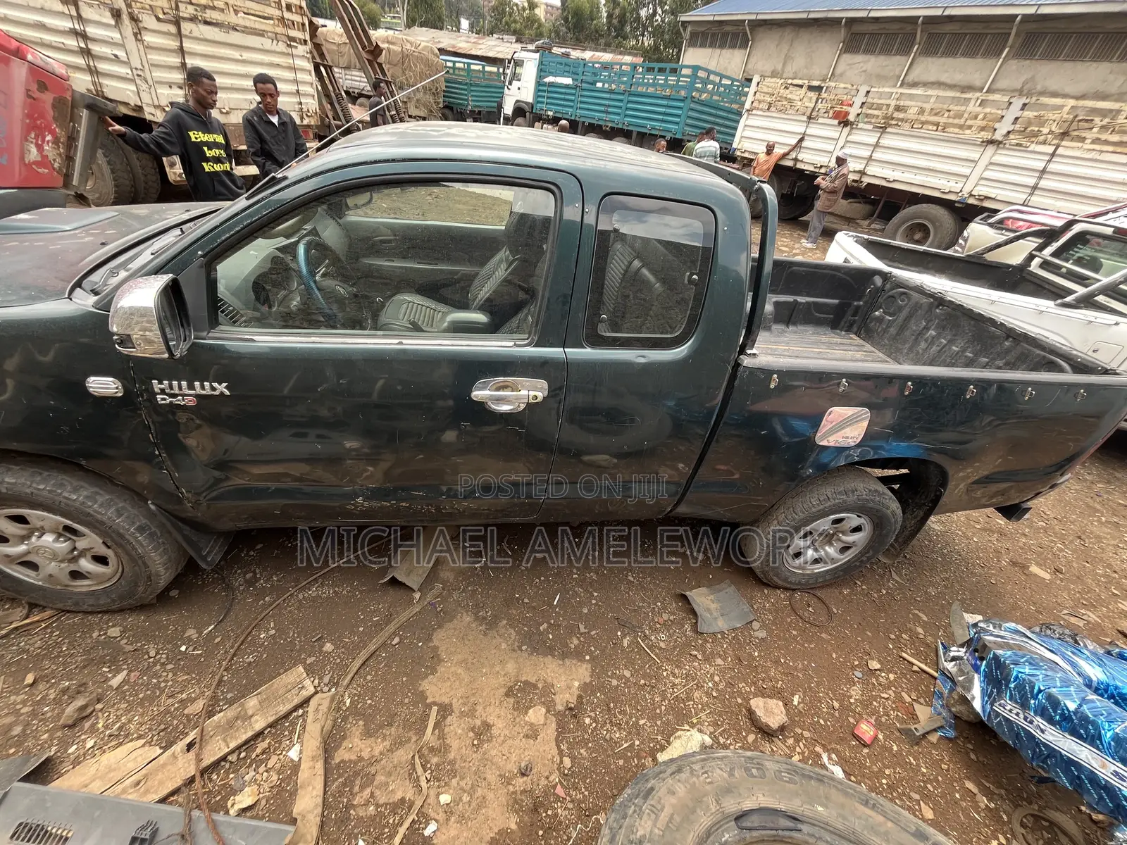 Toyota Hilux 2.5 D-4D 2007 Green