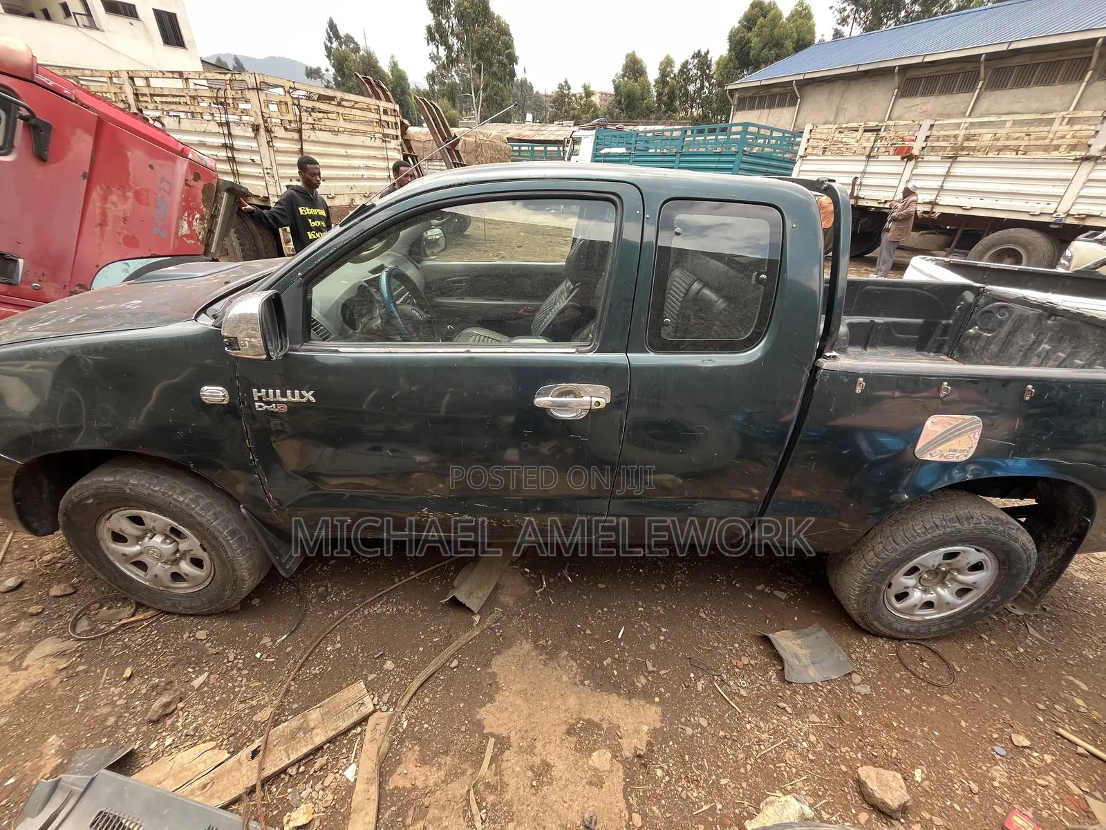 Toyota Hilux 2.5 D-4D 2007 Green